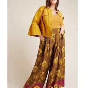 Anthropologie Maeve Wide Leg Pants, size 0